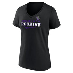 Colorado Rockies Women's Back In Business V-Neck T-Shirt Near Me