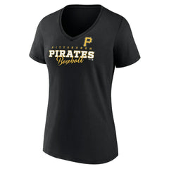 Pittsburgh Pirates Women's Back In Business V-Neck T-Shirt Near Me