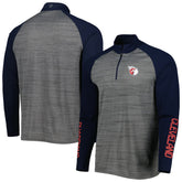 Cleveland Guardians Levelwear Vandal Raglan Quarter-Zip Top for sale
