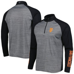 San Francisco Giants Levelwear Vandal Raglan Quarter-Zip Top On Sale