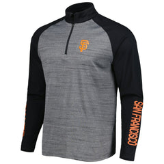 San Francisco Giants Levelwear Vandal Raglan Quarter-Zip Top On Sale