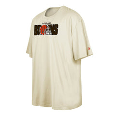 Cleveland Browns New Era 2023 NFL Draft Big & Tall T-Shirt Cream - NFL