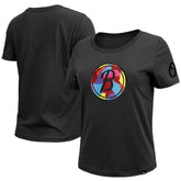 Baltimore Orioles New Era Women's 2023 City Connect Cap Logo T-Shirt On Sale
