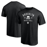 NBA - Brooklyn Nets Push Ahead T-Shirt - Black