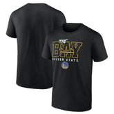 NBA - Golden State Warriors Core Hometown Launch T-Shirt - Black
