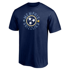 NBA - Memphis Grizzlies Push Ahead T-Shirt - Navy