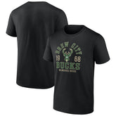 NBA - Milwaukee Bucks The Extras T-Shirt - Black