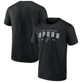 NBA - San Antonio Spurs Rebel Logo T-Shirt - Black
