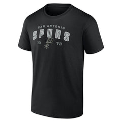 NBA - San Antonio Spurs Rebel Logo T-Shirt - Black