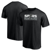 NBA - San Antonio Spurs Push Ahead T-Shirt - Black