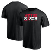 NBA - Toronto Raptors Push Ahead T-Shirt - Black
