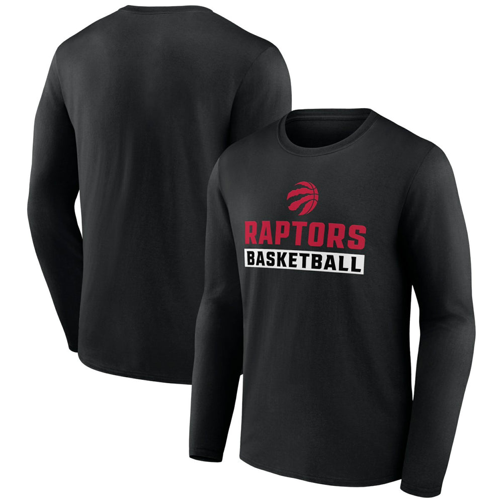NBA - Toronto Raptors Let's Go Long Sleeve T-Shirt - Black
