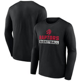 NBA - Toronto Raptors Let's Go Long Sleeve T-Shirt - Black