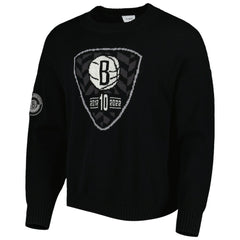 NBA - Brooklyn Nets AUTHMADE 10th Anniversary Pullover Sweater - Black