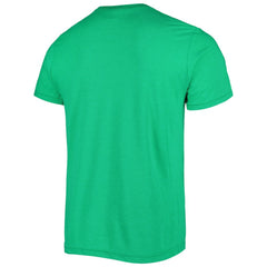 Joe Namath New York Jets Homage Unisex Unisex Caricature Retired Player Tri-Blend T-Shirt Heather Green - NFL
