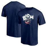 Columbus Blue Jackets - Hometown Collection Push Ahead T-Shirt Navy