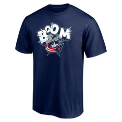 Columbus Blue Jackets - Hometown Collection Push Ahead T-Shirt Navy