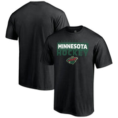 Minnesota Wild - Gain Ground T-Shirt Black
