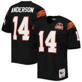 Ken Anderson Cincinnati Bengals 1981 Authentic Throwback Retired Player Jersey Black - Mitchell & Ness