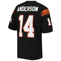 Ken Anderson Cincinnati Bengals 1981 Authentic Throwback Retired Player Jersey Black - Mitchell & Ness