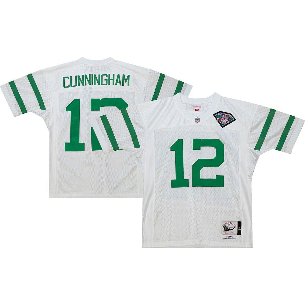 Randall Cunningham Philadelphia Eagles 1994 Authentic Throwback Retired Player Jersey White - Mitchell & Ness