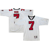 Michael Vick Atlanta Falcons 2001 Authentic Throwback Retired Player Jersey White - Mitchell & Ness