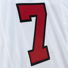 Michael Vick Atlanta Falcons 2001 Authentic Throwback Retired Player Jersey White - Mitchell & Ness