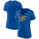 Buffalo Sabres - Women's Active Edge V-Neck T-Shirt Royal