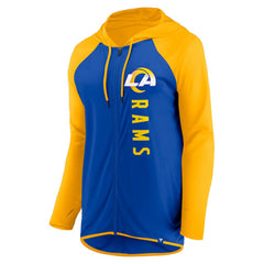 Los Angeles Rams Women's Forever Fan Full-Zip Hoodie Royal/Gold - Fanatics