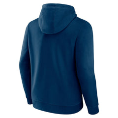 Chicago Bears Primary Team Logo Fitted Pullover Hoodie Navy - NFL