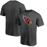 Arizona Cardinals Primary Logo T-Shirt Heather Charcoal - Fanatics