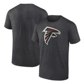 Atlanta Falcons Primary Logo T-Shirt Heather Charcoal - Fanatics