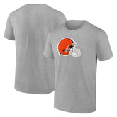 Cleveland Browns Primary Logo T-Shirt Heather Gray - Fanatics