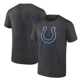 Indianapolis Colts Primary Logo T-Shirt Heather Charcoal - Fanatics