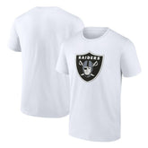 Las Vegas Raiders Primary Logo T-Shirt White - Fanatics