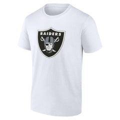 Las Vegas Raiders Primary Logo T-Shirt White - Fanatics
