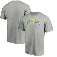 Los Angeles Chargers Primary Logo T-Shirt Heather Gray - Fanatics