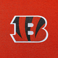 Cincinnati Bengals Antigua Victory Chenille Pullover Hoodie Orange - NFL