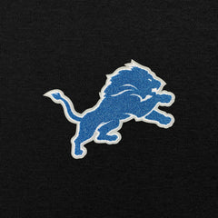 Detroit Lions Antigua Victory Chenille Pullover Hoodie Black - NFL