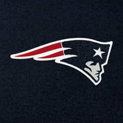 New England Patriots Antigua Victory Chenille Pullover Hoodie Navy - NFL