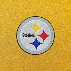 Pittsburgh Steelers Antigua Victory Chenille Pullover Hoodie Gold - NFL