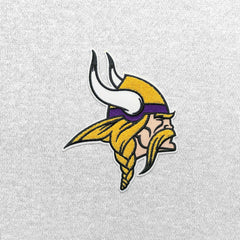 Minnesota Vikings Antigua Victory Chenille Pullover Hoodie White - NFL