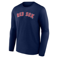 Boston Red Sox Wordmark Long Sleeve T-Shirt Sale