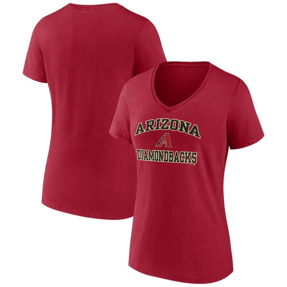 Arizona Diamondbacks Women's Heart and Soul V-Neck T-Shirt Online