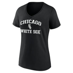 Chicago White Sox Women's Heart and Soul V-Neck T-Shirt Clearance