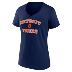 Detroit Tigers Women's Heart and Soul V-Neck T-Shirt Online