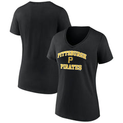 Pittsburgh Pirates Women's Heart and Soul V-Neck T-Shirt Near Me