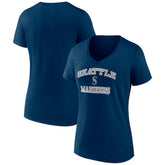Seattle Mariners Women's Heart and Soul V-Neck T-Shirt Online