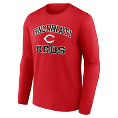 Cincinnati Reds Heart and Soul Long Sleeve T-Shirt On Sale
