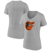 Baltimore Orioles Women's Official Logo V-Neck T-Shirt On Sale